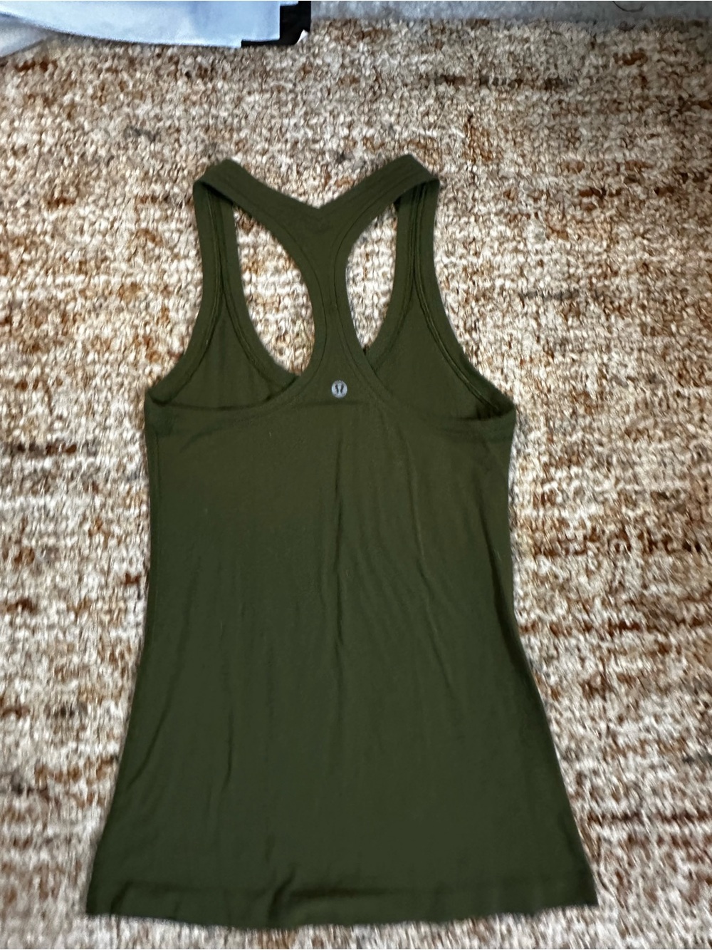 lululemon athletica Olive Green Racerback Tank Top - Picture 5 of 7
